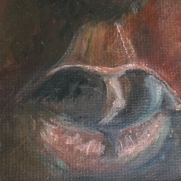 Raél Jero Salley Signed Original Framed Oil Painting Portrait Black Child Canvas - Picture 6 of 14